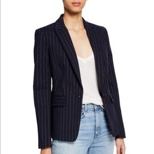 NWT Rag & Bone Navy Stripe Lexington Blazer